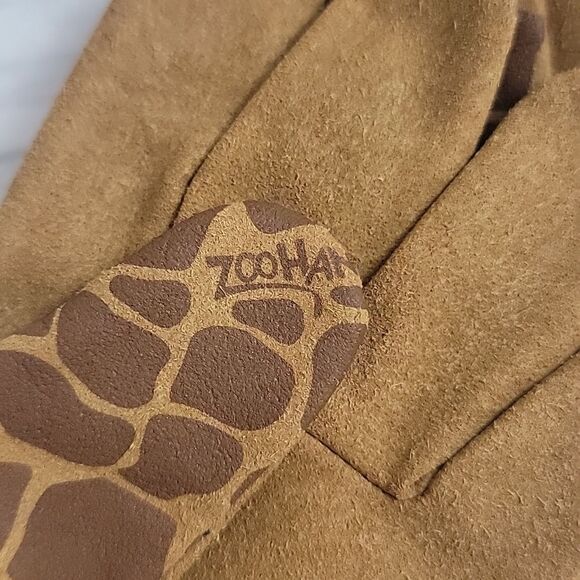 Zoo hands animal print youth size vegan leather gloves child size small - Picture 3 of 5
